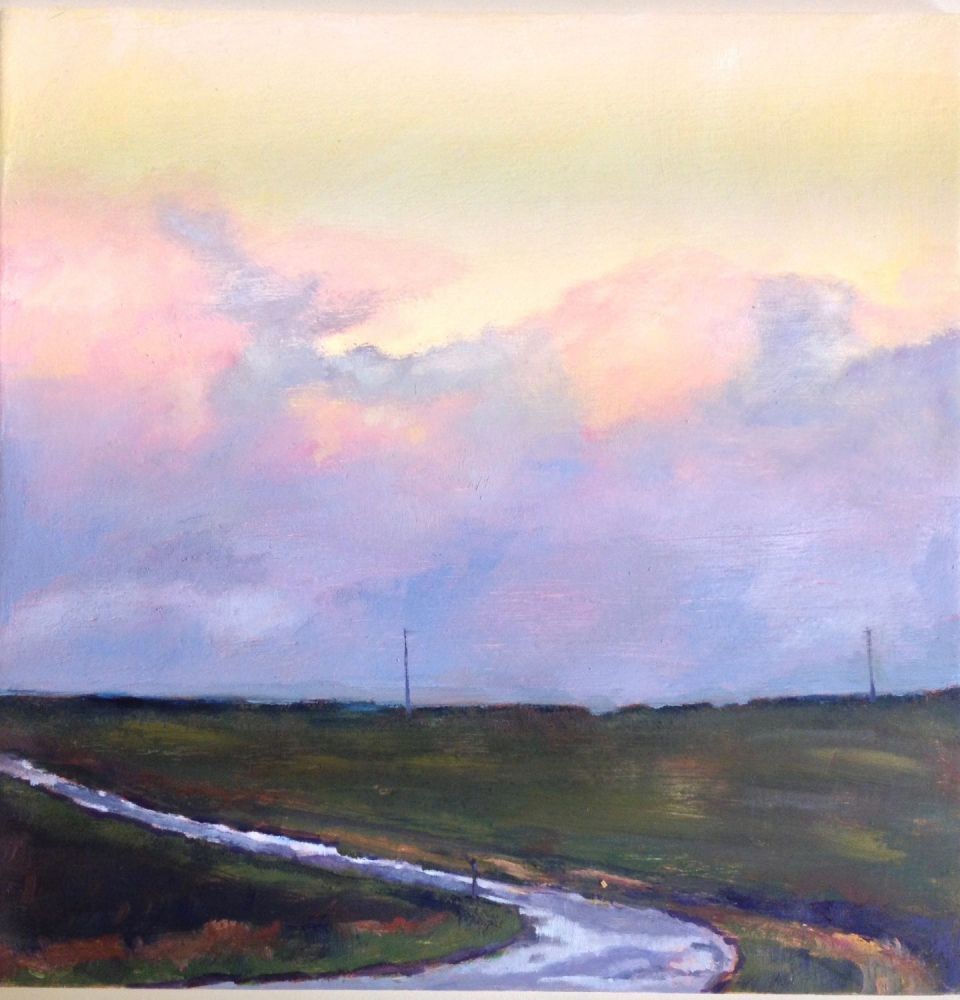 Winding Road - painting by Amanda Rackowe