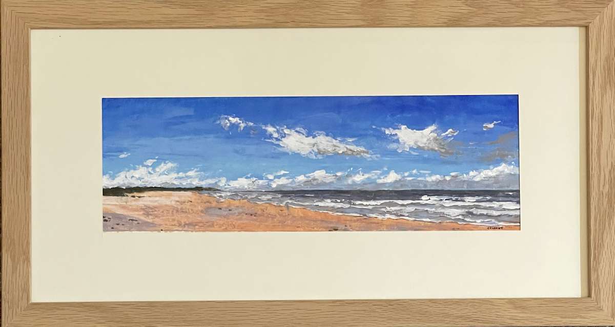 Blustery Day Oleron Paintings Amanda Rackowe