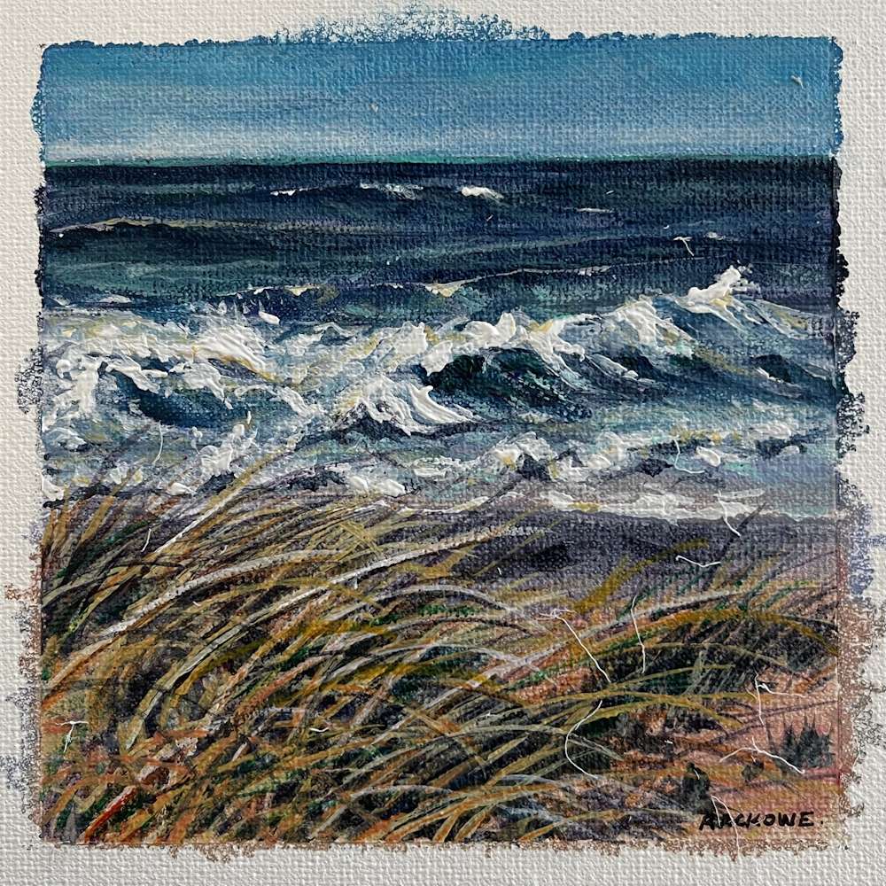 O'er Land and Sea Oleron paintings Amanda Rackowe