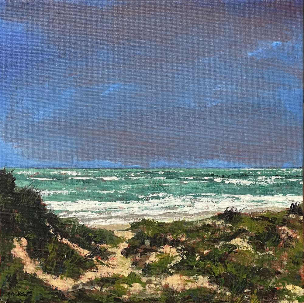 Path to the Sea Oleron Paintings Amanda Rackowe