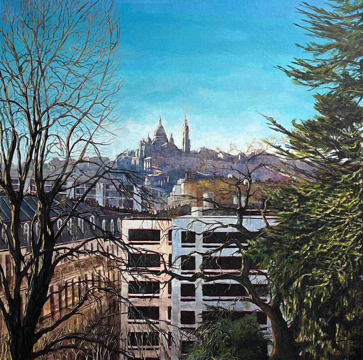 Sacré Coeur from the Buttes Chaumont